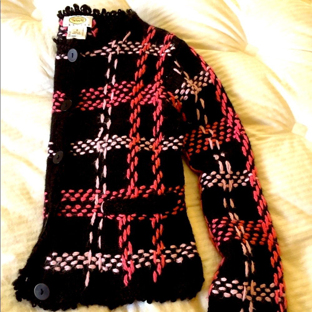 Women's Talbots Sweater Jacket / Sm button Front